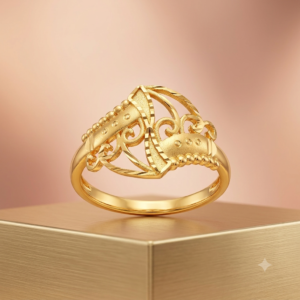 Ornate Gold Covering Ring