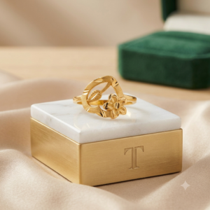 Floral Bloom Gold Ring